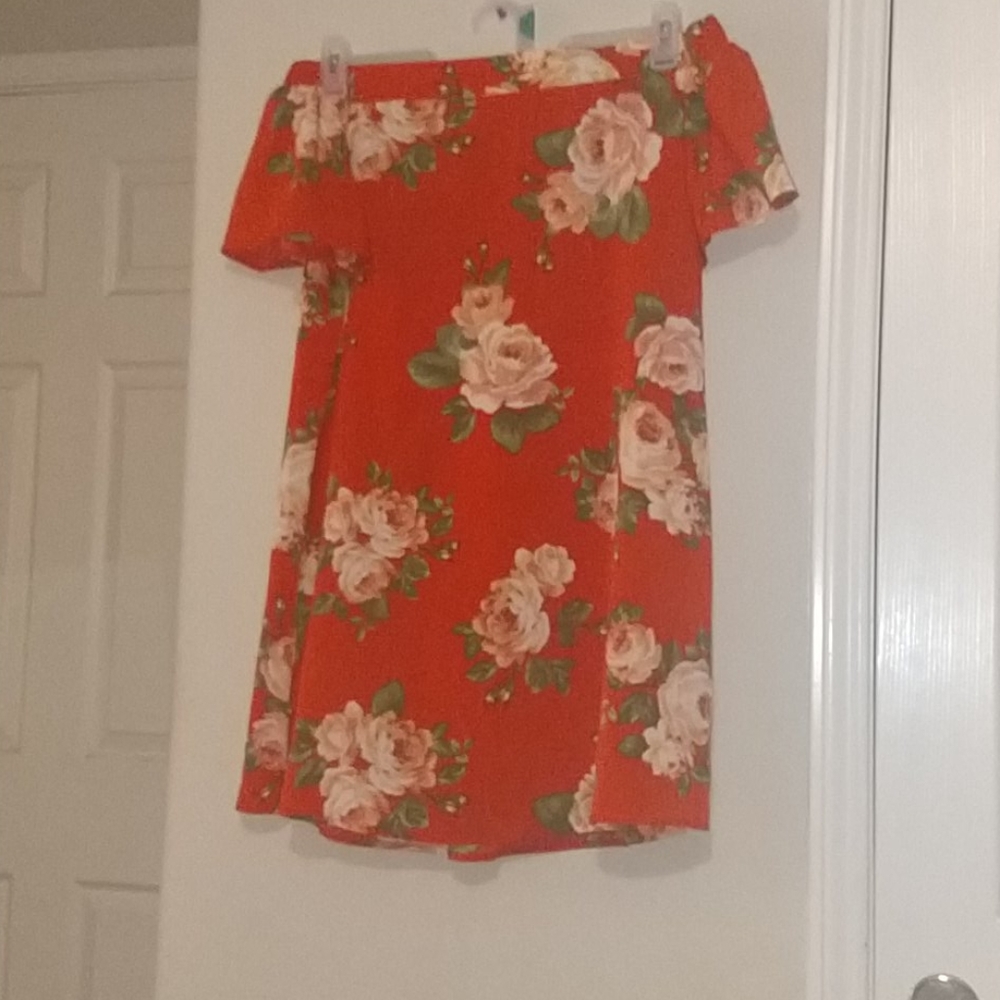 Charming Charlie/ Mine Brand Floral Dress